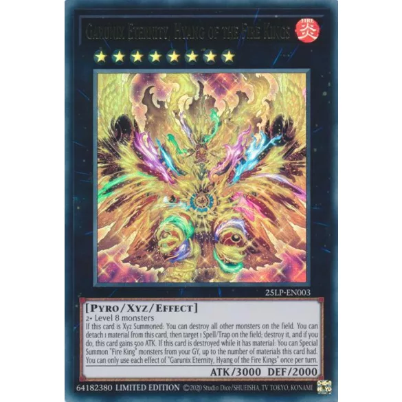 Garunix Eternity, Hyang of the Fire Kings - Limited Pack World Championship 2025 (25LP)