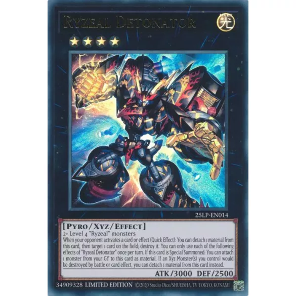 Ryzeal Detonator - Limited Pack World Championship 2025 (25LP)
