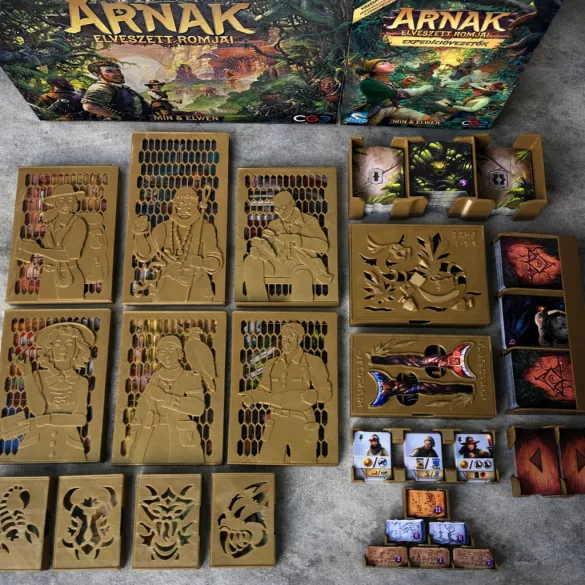Arnak elveszett romjai - Tároló