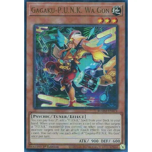 Gagaku-P.U.N.K. Wa Gon - Battles of Legend: Monster Mayhem (BLMM)
