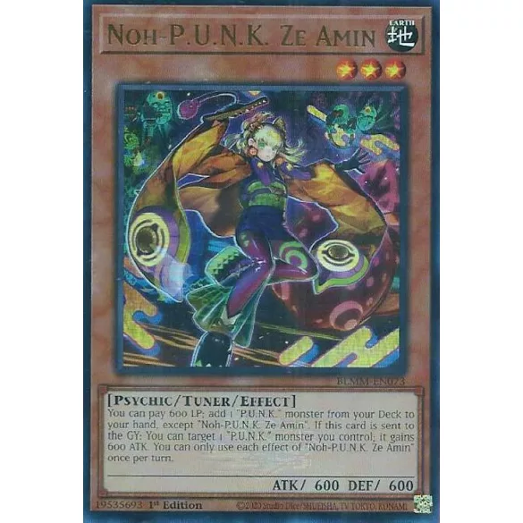 Noh-P.U.N.K. Ze Amin - Battles of Legend: Monster Mayhem (BLMM)