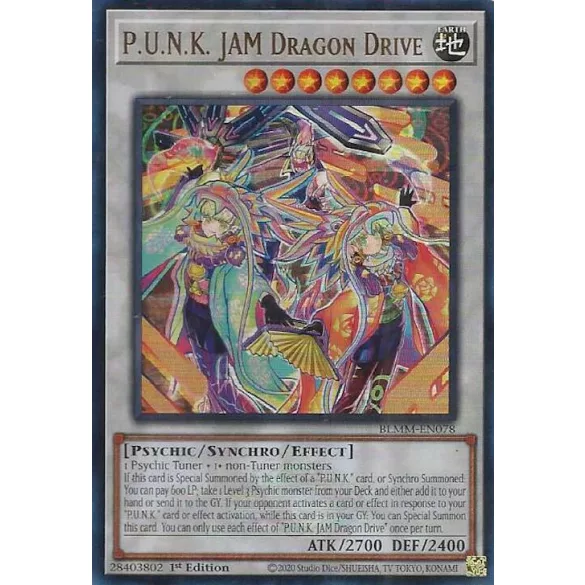 P.U.N.K. JAM Dragon Drive - Battles of Legend: Monster Mayhem (BLMM)