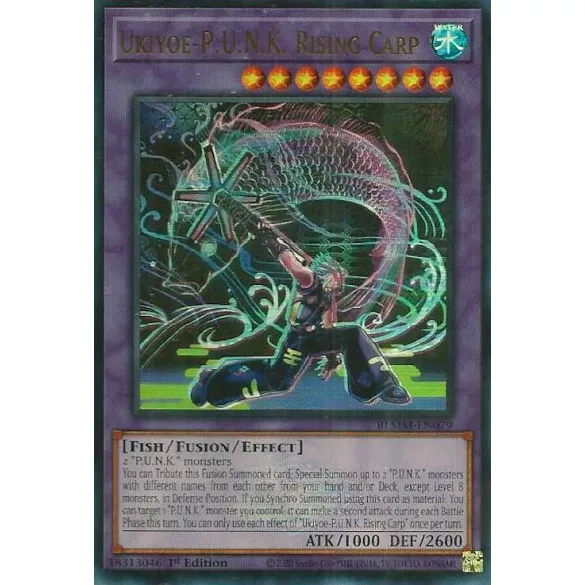 Ukiyoe-P.U.N.K. Rising Carp - Battles of Legend: Monster Mayhem (BLMM)