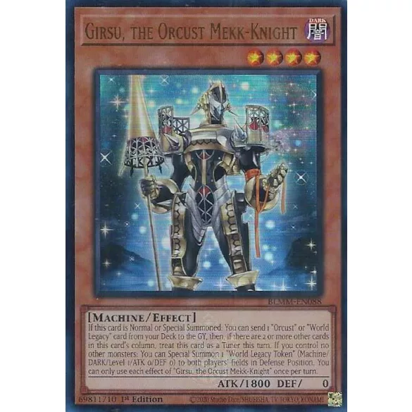 Girsu, the Orcust Mekk-Knight - Battles of Legend: Monster Mayhem (BLMM)