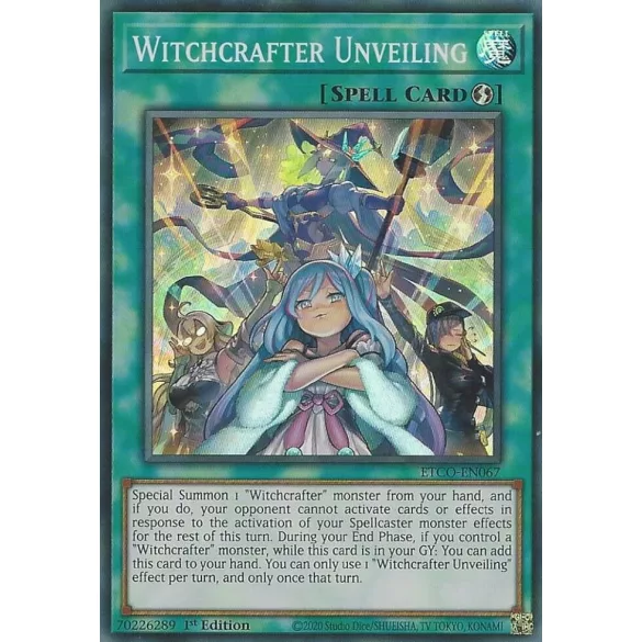 Witchcrafter Unveiling - Eternity Code (ETCO) (IT)