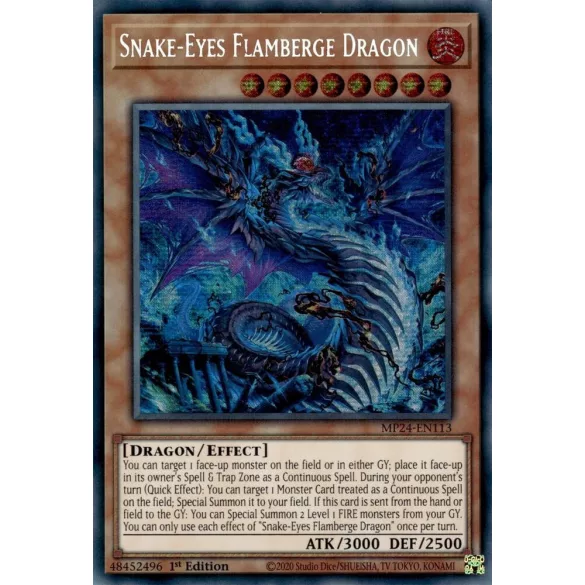 Snake-Eyes Flamberge Dragon - 25th Anniversary Tin: Dueling Mirrors (MP24)