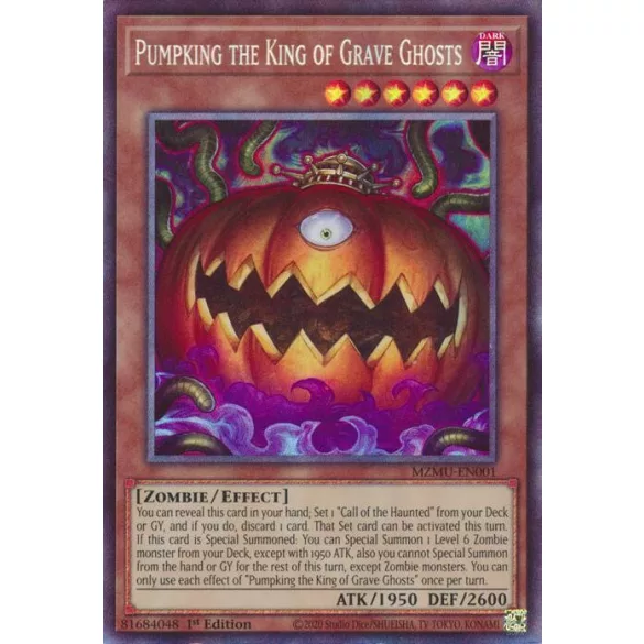 Pumpking the King of Grave Ghosts (Collector's Rare) - Maze of Muertos