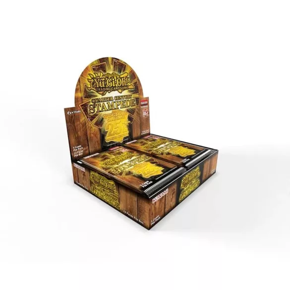 Yu-Gi-Oh! Quarter Century Stampede Display