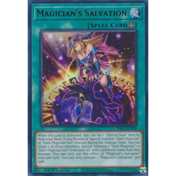 Magician's Salvation (UR) - 25th Anniversary Rarity Collection (RA01)
