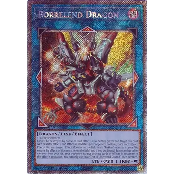 Borrelend Dragon (Platinum Secret Rare) - 25th Anniversary Rarity Collection II (RA02) (FR)