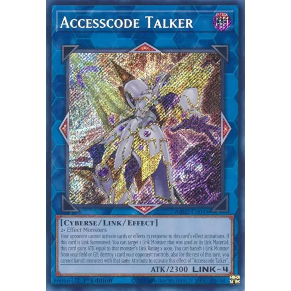Accesscode Talker (Secret Rare) - 25th Anniversary Rarity Collection II (RA02)