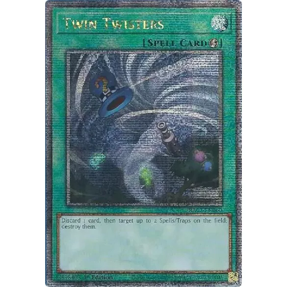Twin Twisters (Quarter Century Secret Rare) - 25th Anniversary Rarity Collection II (RA02) (FR)