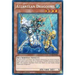   Atlantean Dragoons (Secret Rare) - Quarter Century Bonanza (RA03)