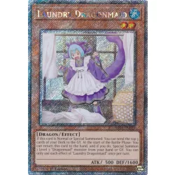   Laundry Dragonmaid (Platinum Secret Rare) - Quarter Century Bonanza (RA03)