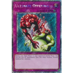   Ultimate Offering (Platinum Secret Rare) - Quarter Century Bonanza (RA03)