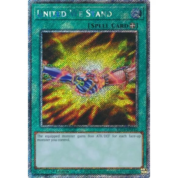 United We Stand (Platinum Secret Rare) - Quarter Century Bonanza (RA03)