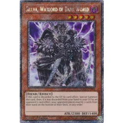   Sillva, Warlord of Dark World (Platinum Secret Rare) - Quarter Century Bonanza (RA03)