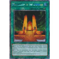   Mausoleum of the Emperor (Platinum Secret Rare) - Quarter Century Bonanza (RA03)