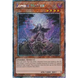   Zombie Master (Platinum Secret Rare) - Quarter Century Bonanza (RA03)