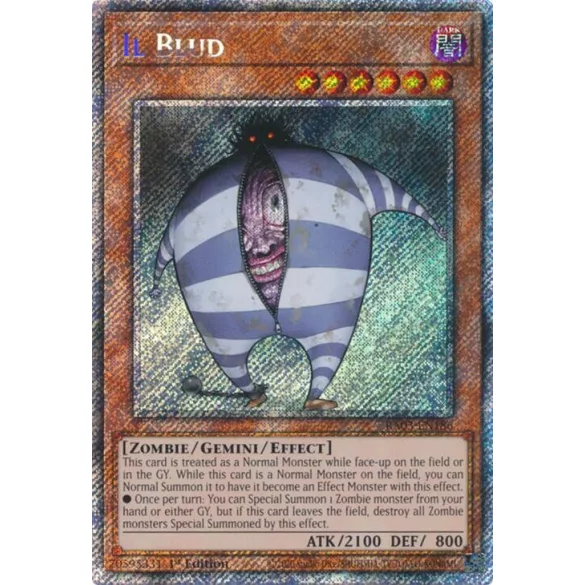 Il Blud (Platinum Secret Rare) - Quarter Century Bonanza (RA03)