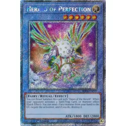  Herald of Perfection (Platinum Secret Rare) - Quarter Century Bonanza (RA03)