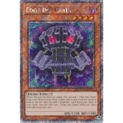   Edge Imp Chain (Platinum Secret Rare) - Quarter Century Stampede (RA04)