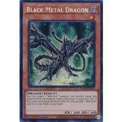   Black Metal Dragon (Secret Rare) - Quarter Century Stampede (RA04)