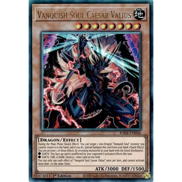 Vanquish Soul Caesar Valius (PUR) - Quarter Century Stampede (RA04)