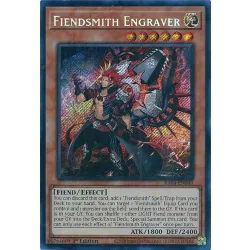   Fiendsmith Engraver (Secret Rare) - Quarter Century Stampede (RA04)