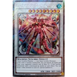   Crystron Phoenix (Platinum Secret Rare) - Quarter Century Stampede (RA04)