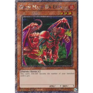 Gren Maju Da Eiza (Platinum Secret Rare) - Quarter Century Stampede (RA04)