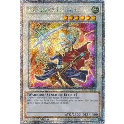   XX-Saber Hyunlei (Quarter Century Secret Rare) - Quarter Century Stampede (RA04)