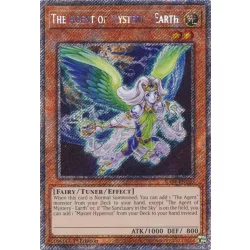   The Agent of Mystery - Earth (Platinum Secret Rare) - Quarter Century Stampede (RA04)