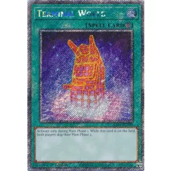   Terminal World (Platinum Secret Rare) - Quarter Century Stampede (RA04)