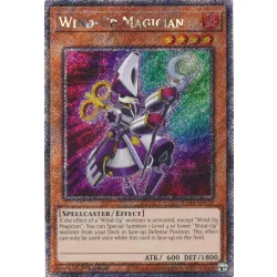   Wind-Up Magician (Platinum Secret Rare) - Quarter Century Stampede (RA04)