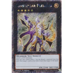   Constellar Pleiades (Platinum Secret Rare) - Quarter Century Stampede (RA04)