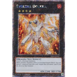   Evolzar Dolkka (Platinum Secret Rare) - Quarter Century Stampede (RA04)