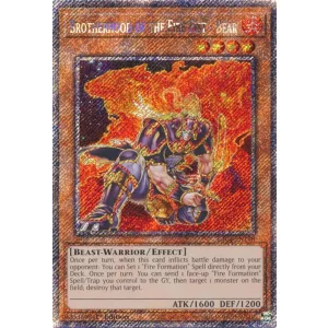 Brotherhood of the Fire Fist - Bear (Platinum Secret Rare) - Quarter Century Stampede (RA04)