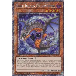   Black Dragon Collapserpent (Platinum Secret Rare) - Quarter Century Stampede (RA04)