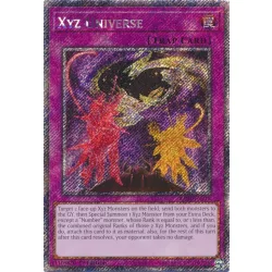   Xyz Universe (Platinum Secret Rare) - Quarter Century Stampede (RA04)
