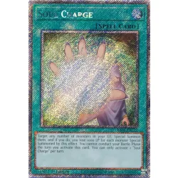   Soul Charge (Platinum Secret Rare) - Quarter Century Stampede (RA04)