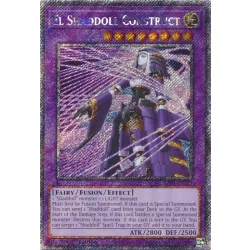   El Shaddoll Construct (Platinum Secret Rare) (Alternate Art) - Quarter Century Stampede (RA04)