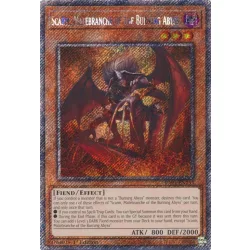   Scarm, Malebranche of the Burning Abyss (Platinum Secret Rare) - Quarter Century Stampede (RA04)