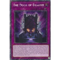   The Door of Destiny (Platinum Secret Rare) - Quarter Century Stampede (RA04)