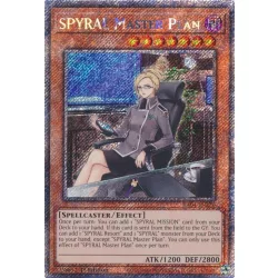   SPYRAL Master Plan (Platinum Secret Rare) - Quarter Century Stampede (RA04)