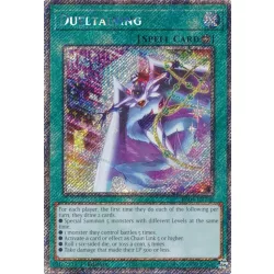   Dueltaining (Platinum Secret Rare) - Quarter Century Stampede (RA04)