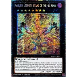   Garunix Eternity, Hyang of the Fire Kings (Starlight Rare) - Rarity Collection 5 (RA05)