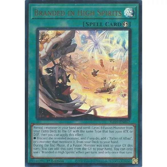 Branded in High Spirits (Ultra Rare) - Rarity Collection 5 (RA05)